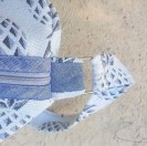 sac bowling bandouillère chouette kit toile ananas biais zip tissu couture sport diy morue 8