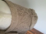 vieille morue knit tricot phildar pull lavalière manche ballon point ajouré jour dentelle femme rentré we are knitters baby alpaga 12